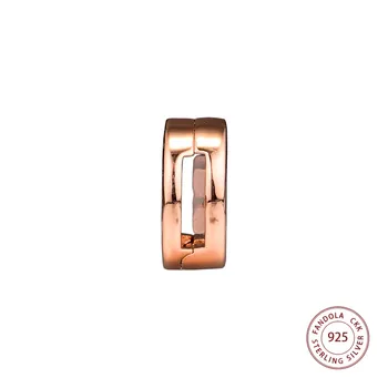 925 sterling srebra ružičaste boje refleksije potpis isječak Šarm zrna pogodna originalni brand narukvica DIY nakit perle