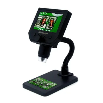 600X e-USB mikroskop Digitalni aparat za varenje video mikroskop skladište 4,3-inčni LCD endoskop povećalo + LED