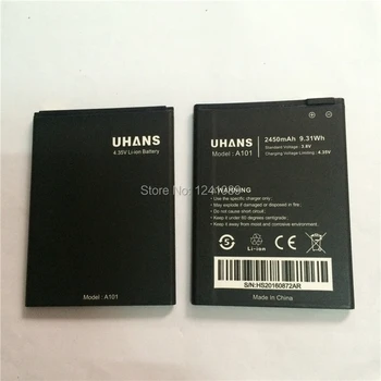 Originalna baterija UHANS A101 A101S battery 2450mAh 5.0 inčni MTK6737 MTK6580 originalna kvalitetna baterija za mobilni telefon
