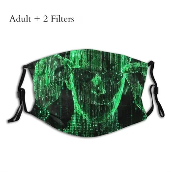 Matrix Neo Morpheus Znanstveno Fantastični Triler Mascarilla Reutilizable Adulte Unesite Matricu Maska Za Lice Sa Filterom