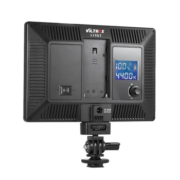 Viltrox L116T LED Photography Svjetla Studio Ultra tanki LCD Video Light + F550 baterija + punjač za DV kamere kamkorderi