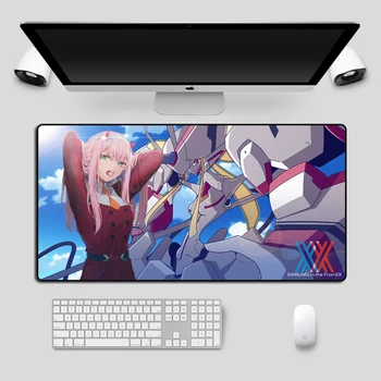 Japan Anime Darling in the FranXX Veliki podloga za miša Gamer Locking Edge 60x30cm Veliki tepih za tipkovnicu prijenosno računalo stolni mat