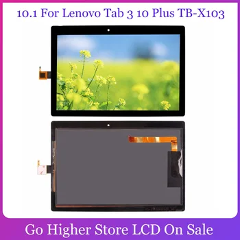 @New 10.1 za Lenovo Tab 3 10 Plus TB-X103F TB-X103 LCD Touch Screen Panel LCD Digitizer Assembly X103