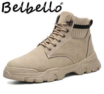 Belbello zima Novi stil muške cipele tideway Joker slobodno disati cipele student toplo britanski stil opuštanje cipele
