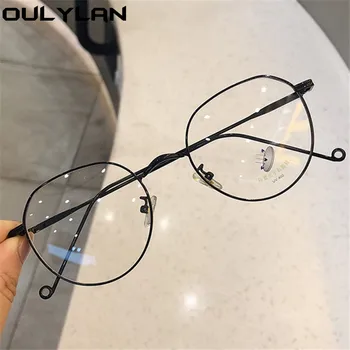 Oulylan -0.5 1.0 2.5 3.0 4.0 to -6.0 gotove naočale za kratkovidnost žene muškarci metalni anti-plava svjetlosna okvira studenti kratkovidan naočale