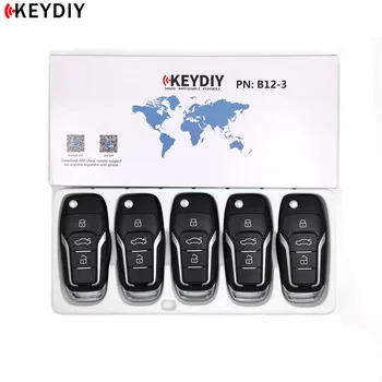 5pcs B10-4 i 5pcs B12-3 Novi KEYDIY originalni Kd900/KD-X2 / URG200 Key programer B serije daljinskog ključa automobila