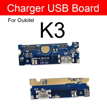 Usb Punjač Plug Prot Board-modul za Oukitel K3 MTK6750T Octa Core 5.5 Inch Charging Jack Dock Board popravak rezervnih dijelova