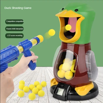 Dječji pneumatski pištolj boy safety foam bullet shooting score roditelj-dijete interaktivne dječje igračke