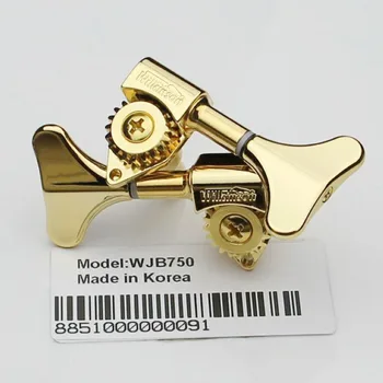Gold WJB-750 Glod Bass Guitar Machine Heads Open Gear New