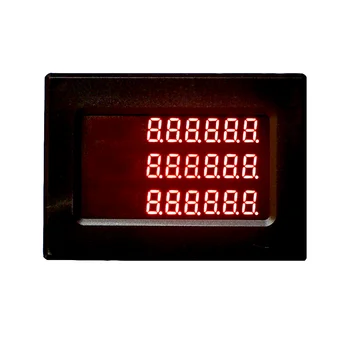 Taidacent prilagodljiv 3 broj od 4 znamenke 5 brojeva 6 znamenki Modbus RS485 metar PLC digital 7 segmentni serijski port led zaslon