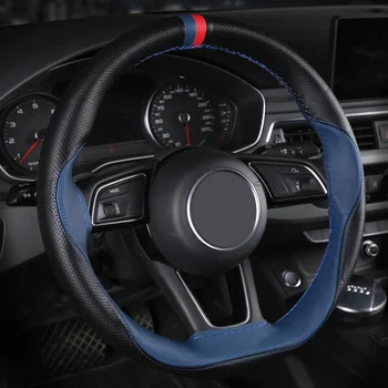 DIY ručno napravljen automobil volan korice koža za Mitsubishi Pajero 2 4 Sport Outlander Xl Asx Montero Carisma Lancer 9 10