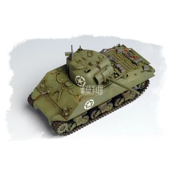 1/48 USA M4A3 Medium Tank Sherman Military Assembly Vehicle Model Toy HOBBYBOSS