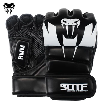 SOTF odrasle MMA otrovna zmija višebojnom boksačke rukavice za MMA Tiger Muay Tai rukavice muay tajlandski boks borbe rukavice Sanda jastučići kutija