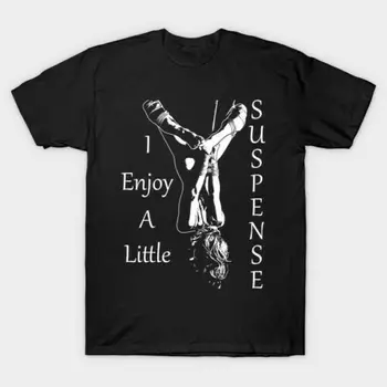 Uživam U Malim Očekivanjima Shibari Kinbaku Tight Binding Rope Bdsm-Shirt Black New Fashion Men Hip Hop Print Novelty T Shirts