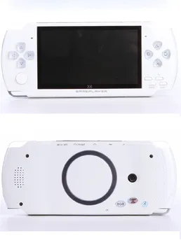 Igra je PSP konzola handheld konzola playeri 8G 4.3 inch MP4 TV Out igra player Podrška za video kamere e-knjiga igra