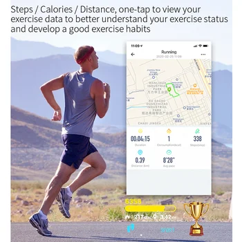 Gospodo smart-sat je vodootporan IP67 sportski satovi Bluetooth fitness tracker Passometer smartwatch za apple i Android xiaomi