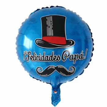 18 inča španjolski Sretan očev Dan helij Globus Feliz Dia Super tata folija baloni otac majka stranke dekoracije Baloes