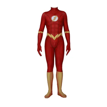Novi Barry Allen Flash Cosplay Kostimi Maske Žene Muškarci Elastan Зентаи Tijelo, Pomiješan S Maskom Hulahopke Body Odijelo 2019