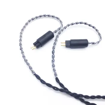 Novi 0.78 2PIN 4 Cell bakrene jezgre ažuriranja kabela prilagođene slušalice s mikrofonom za 1964 JH U16 UE18 QDC W4R UM3X ES3 ES5 TFZ slušalice