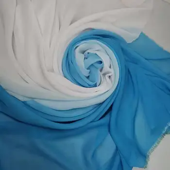Ombre 100D шифоновая mekana tkanina u boji ples cosplay prozračna haljina teče DIY šivaći materijali