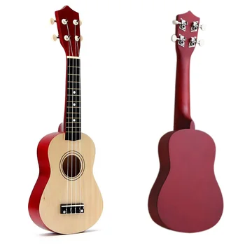 21-дюймовое Sopran ukulele 4 žice za ukulele Uke + String + Pick za početnike dječji dar