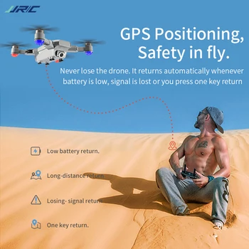 JJRC X16 GPS Drone with 5G WIFI FPV 6K HD Camera Pro Selfie RC Quadcopter brushless sklopivi Mini helikopter Dron Fly 25mins