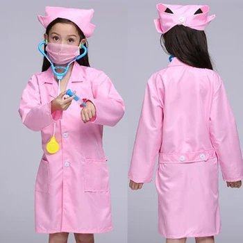 Pamučna Odjeća Cosplay Baby Boy Odjeća Cosplay Dr. Jakna Baby Girls Sestra Uniforma Igranje Uloga Dječje Odjeće Kit