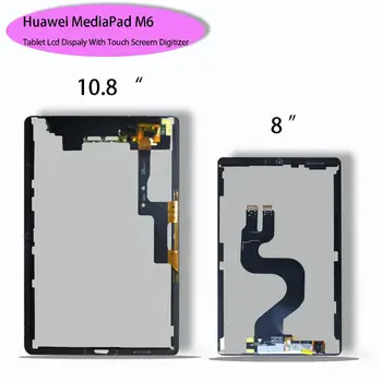 Novi originalni LCD zaslon za Huawei MediaPad M6 10.8/ 8.4 SCM-W09 SCM-AL09 SM-W09 Wifi LCD zaslon sa touch screen Digitizer Assembly