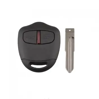 2 gumba Car Remote Key Case bez ključa Key Fob s ID46 /baterija pogodna za Triton MITSUBISHI Pajero Outlander ASX Lancer MIT8 Lama