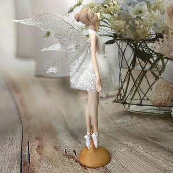 VILEAD smola balerina kipić kreativni Anđeo minijature Anđeo i Vila figurice model moderne obrt za kuće Docor