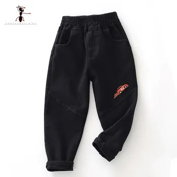 Kung fu Mrav 2018 jesen dječaci hlače pamuk ukupna duljina elastičan pojas Soild ravne hlače slobodan hlače za dječake Dječji tajice