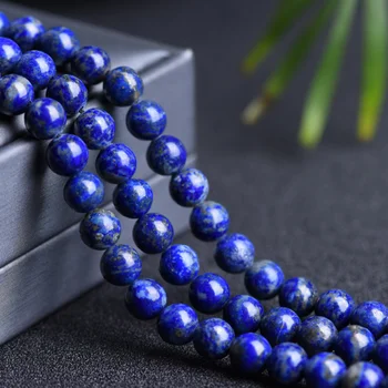 4 6 8 10 mm A+ prirodni lapis Lazuli cijele loptu slobodan lopta 15,5 inča