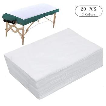 10/20 komada spa-jednokratni ručnici stol za masažu list vodootporna torbica ne-tkani materijal, 180 x 80 cm
