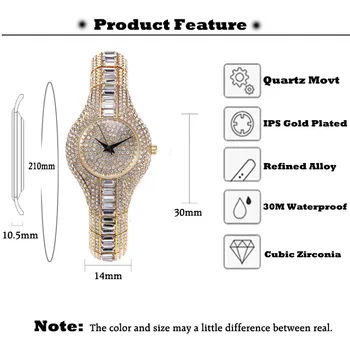 MISSFOX ženski sat brend luksuznih popularni mali opseg srebrni nakit satovi boje Diamond narukvica ručni sat pokloni