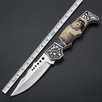 Xuan feng vanjski taktički lovački nož visoke tvrdoće army knife nož na sklapanje kamp prijenosni džepni nož