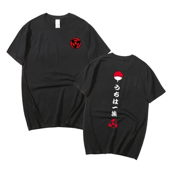Anime Naruto Акацуки Харадзюку majica za muškarce ljeto Sasuke moda crtani majica svakodnevni unisex majica smiješno top tees muški