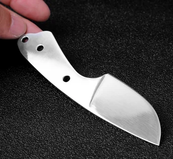 KKWOLF DIY izravan nož gredica vanjski fiksni nož lovački nož prazan 440C čelik ručne pile materijal EDC alati