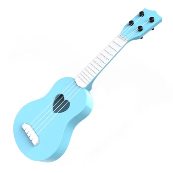 ABS plastika djeca dar igra glazbeni instrument ukulele igračka za početnike djecu ranog odgoja i obrazovanja s 4 žice doma dekor