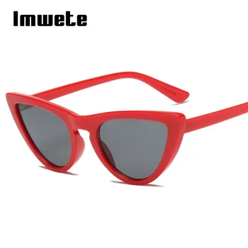 Imwete Sexy Cat Eye sunčane naočale Žene stare marke dizajnerske sunčane naočale nijanse ženske Cateyes naočale UV400 Leopard Red Eyewear