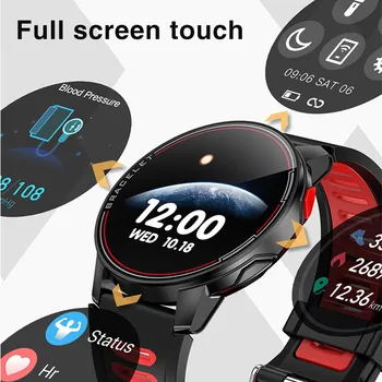 2021 gospodo pametni satovi su poslovni full-touch monitor srčane IP68 Vodootporan za Andriod IOS moda pametni sat