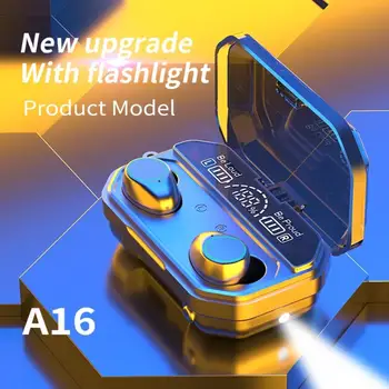3500mAh LED Bluetooth V5. 1 bežične slušalice Slušalice TWS osjetljiv na dodir za upravljanje sportski slušalice Buke Slušalice PK M11 M12