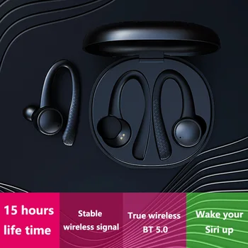 T7 PRO bežične Bluetooth slušalice 5.0 vodootporni stereo slušalice Uho kuka slušalice sportske slušalice radi na svim pametnim telefonima