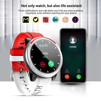 LIGE Smart Watch Men Bluetooth Poziv HD Display vodootporan IP67 višejezično Sport Bluetooth Smart call watch za Xiaomi Huawei