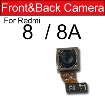 Front Small & Back modul stražnje kamere za Xiaomi Redmi 8 8A Small Facing Camera + Main Big Camera Flex Cable rezervni dijelovi