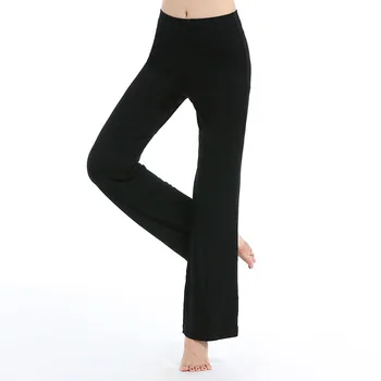 Ženske hlače za joge elastična mekana visoke izravni slobodni tajice lounge Fitness running yoga pants Outdoor casual Sweatpants