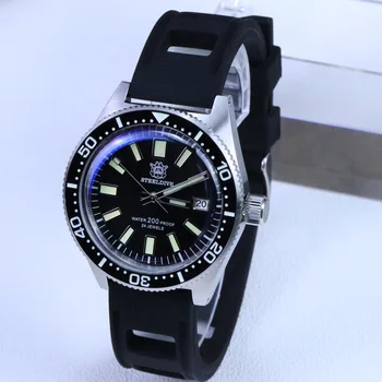 STEELDIVE 1962 automatski satovi Sapphire NH35 Diver Watch 200m muški sat od nehrđajućeg čelika C3 Super Luminous mehanički sat