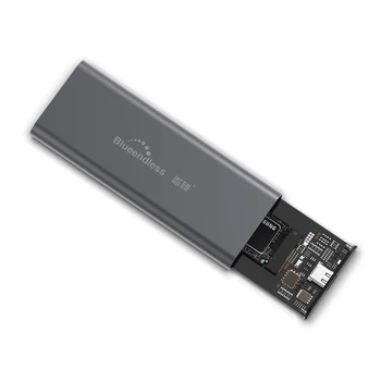PCIE M. 2 NVME USB SSD kućište M Key Type C USB 3.1 2240/2280 SSD Telo aluminij 10 Gbit / s vanjski okvir tvrdi disk Vanjski
