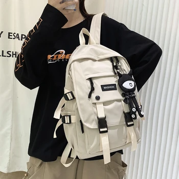 Priključci Muški Ženski ruksak 2020 ženski velikog kapaciteta školske naprtnjače za mlade Harajuku student školske torbe moda korejski Novi