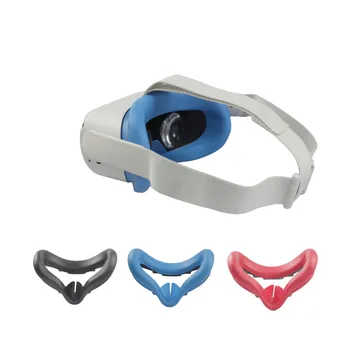 Pot-dokaz mekana silikonska maska za oči Poklopac za Oculus Quest 2 VR slušalice dodatna oprema svjetlo hermetičan VR kacigu, masku za oči Pad