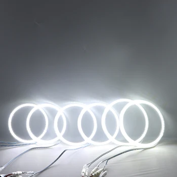 Super svijetle bijele boje svjetlosti SMD LED Angel Eyes dnevni podvozje svjetla DRL za Alfa Romeo Brera Spider 2005-2011 stil vozila